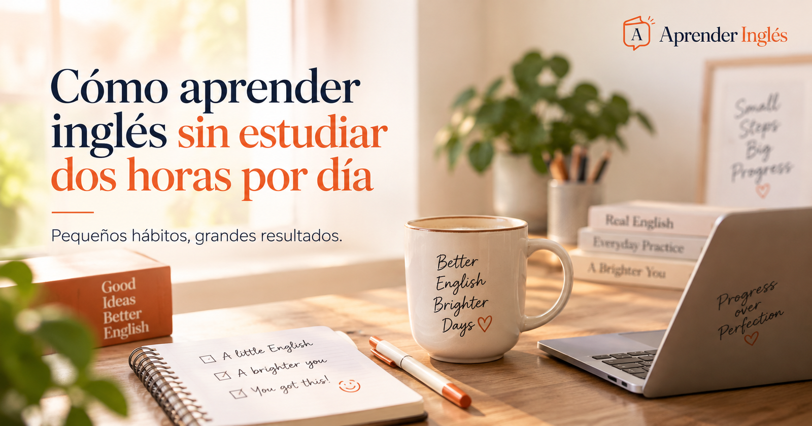 Cómo aprender inglés sin estudiar dos horas por día